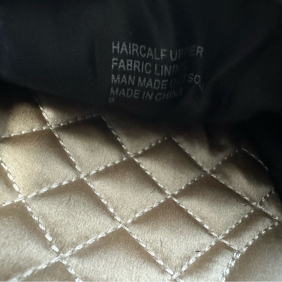 🖤 Birdies Heron Black Suede Haircalf Upper Flats - Size 9🖤 - Picture 10 of 11